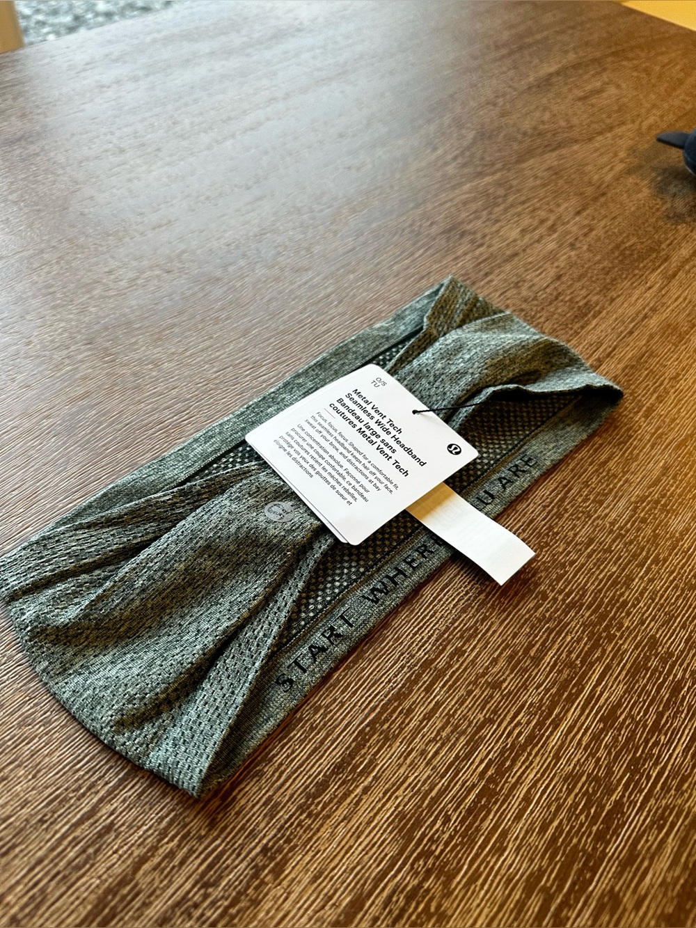 Lululemon Men’s Metal Vent Headband
